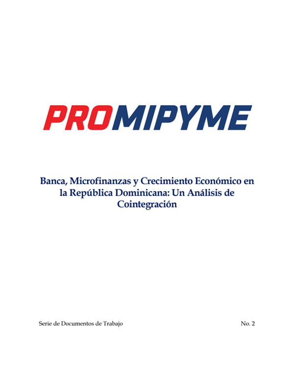 Banca y Microfinanzas